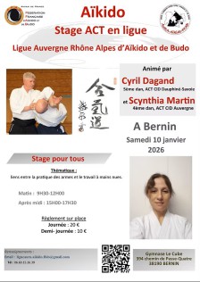 stage aikido à seynod