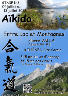 stage aikido à seynod