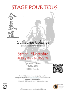 stage aikido à seynod
